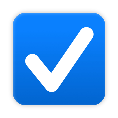 blue checkbox